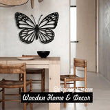 Butterfly Wooden Wall Art