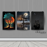 3 Pcs Wooden Wall Hanging WK-0010