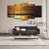 Abstract Wall Art Frames 5 Spliters  (HS-6001)