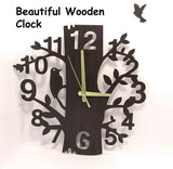Eid Sale Birds Wall Clock 14 x 11 inch