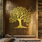 Abstract Tree Wooden Wall Art