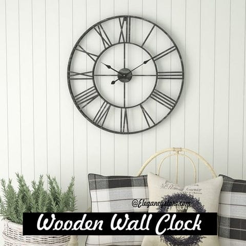 Clearance Sale Wooden and Wall Hanging Clock 14*14