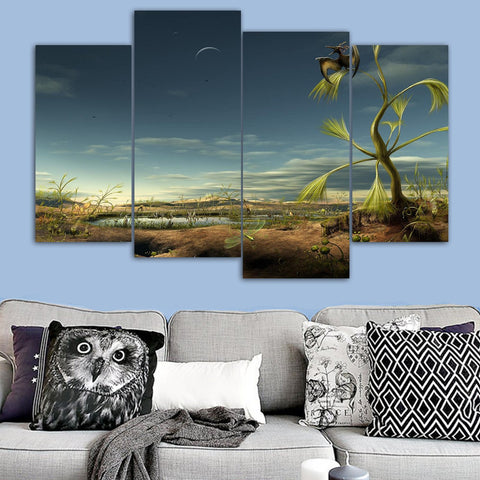 4 PCS 3D WALL FRAME ( 48 inch width x 24 inch length)