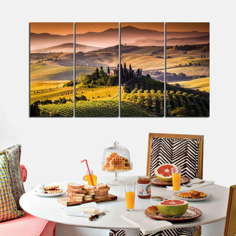 4 PCS Digital Wall Frame