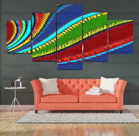 Abstract Wall Art Frames 5 Spliters