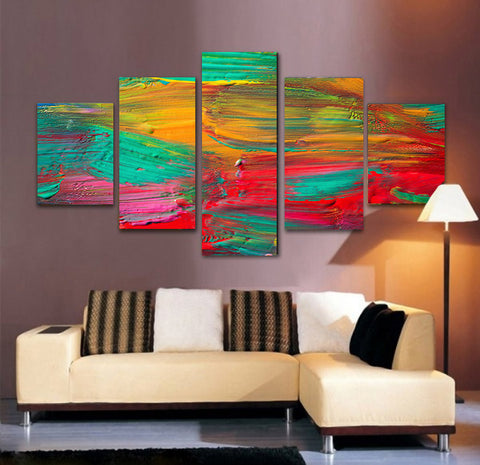 Abstract Wall Art Frames 5 Spliters