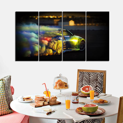 4 PCS Digital Wall Frame