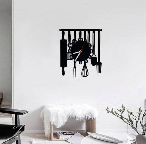 Wooden Wall Clock (VS_030)